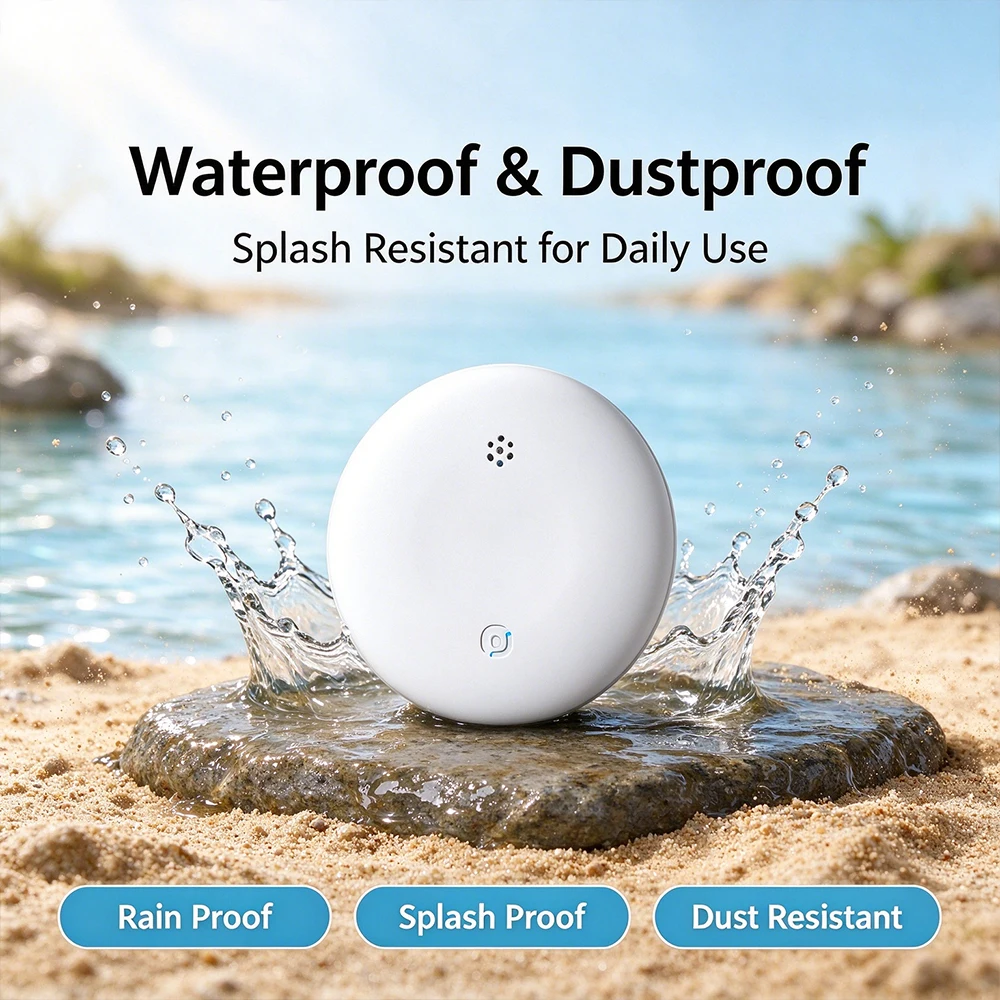 Mini Waterproof Smart Tracker Tag Global Real-time Location Bluetooth Locator Anti Lost Alarm for Luggage Keys Pets