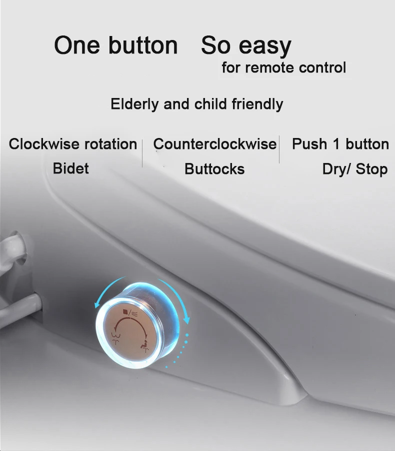 U Smart Toilet Remote Lid One-touch Control Movable Nozzle Washing Heated Seat Wc Intelligent Bidet Washlet Best Bidet Seats