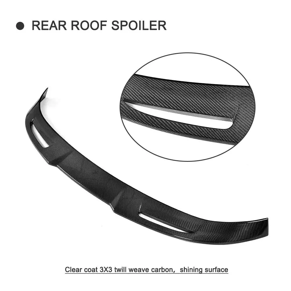 

Задний спойлер на крышу из углеродного волокна для Alfa Romeo Stelvio 2017-2018 гг.