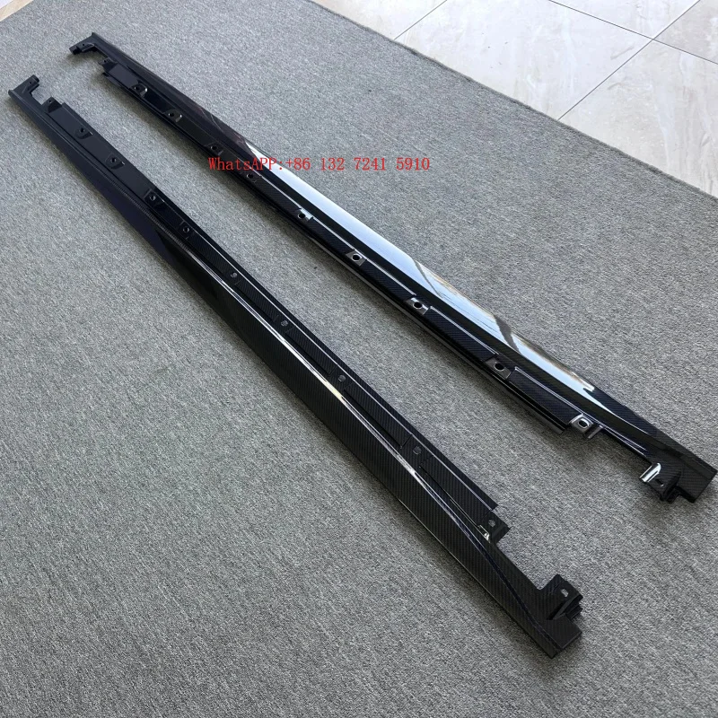Dry Carbon Fiber Side Skirt Body Kit
