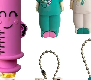 Ampoule Bottle Opener Keychain Syringe-Shaped Cutter Nurse Doctor Ampoule Bottle Opener Aid Medication Vial Breaker Tool