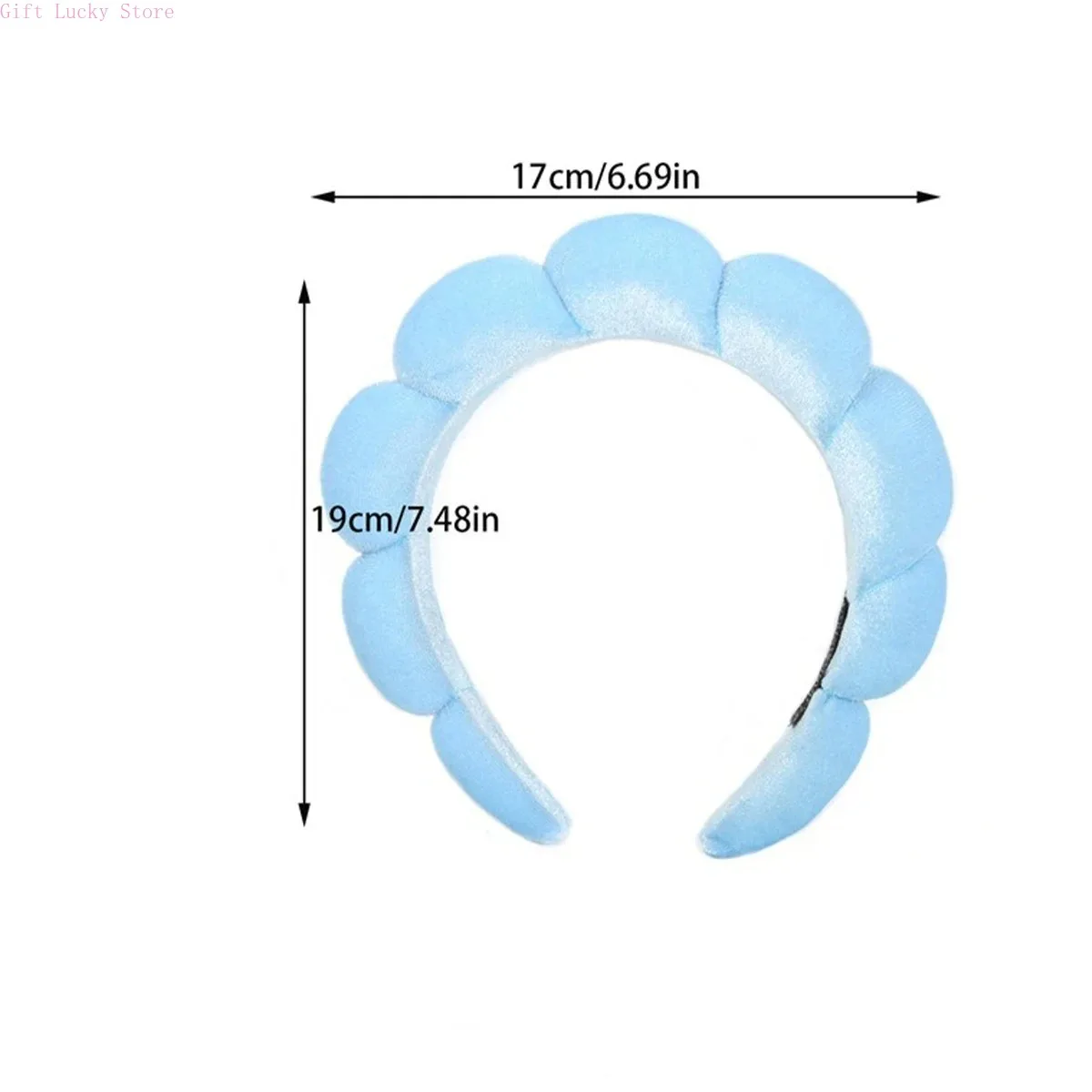 Opaski do mycia z mikrofibry, gumki do włosów, puszyste opaski spa do mycia twarzy, makijażu, pod prysznic, pielęgnacji skóry