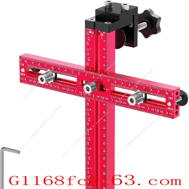 Cabinet Hardware Fixtures, Adjustable Hole Punches for Knobs and Handles, Handle Locators