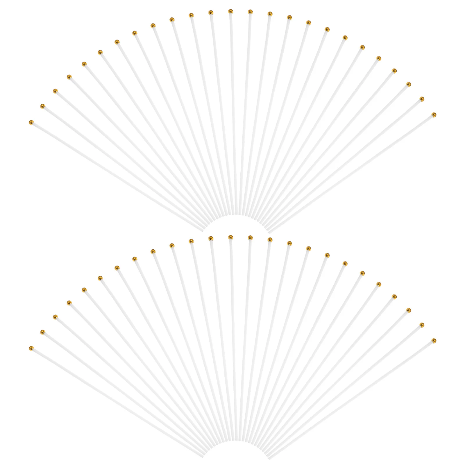 

50 Pcs Table Flag Room Supplies Delicate Flagpole Reusable Office Accessory Party Plastic Handheld for