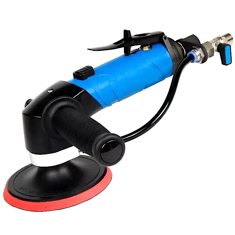 

TY75512R Pneumatic 5 in. Rear Exhaust Wet Polisher 2.3 hp to Polish Tile Slab Ceramics Porcelain Quartz Granite 1,200rpm | M14