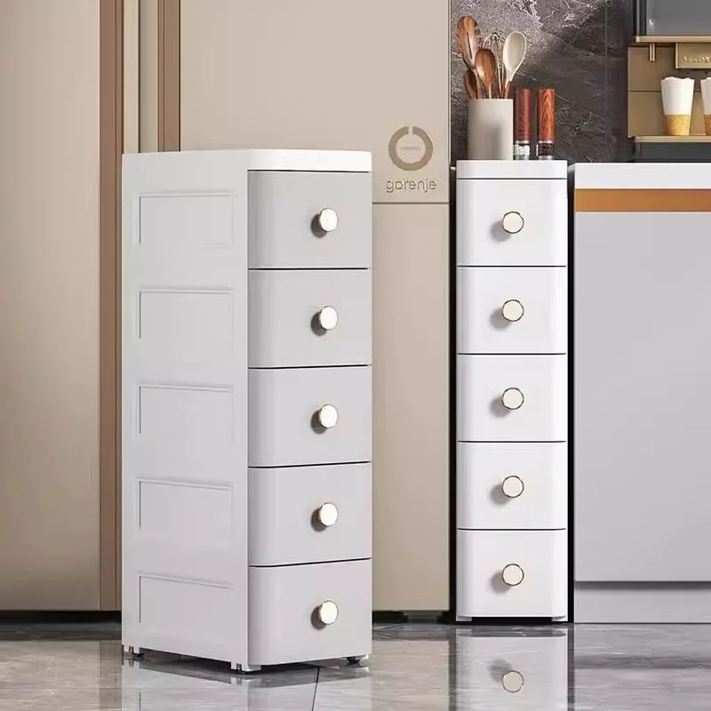 Slit Storage Cabinet Drawer, Multi-storey, Narrow, Bathroom, Narrow, Kitchen, 20 cm, 25 cm, 37cm