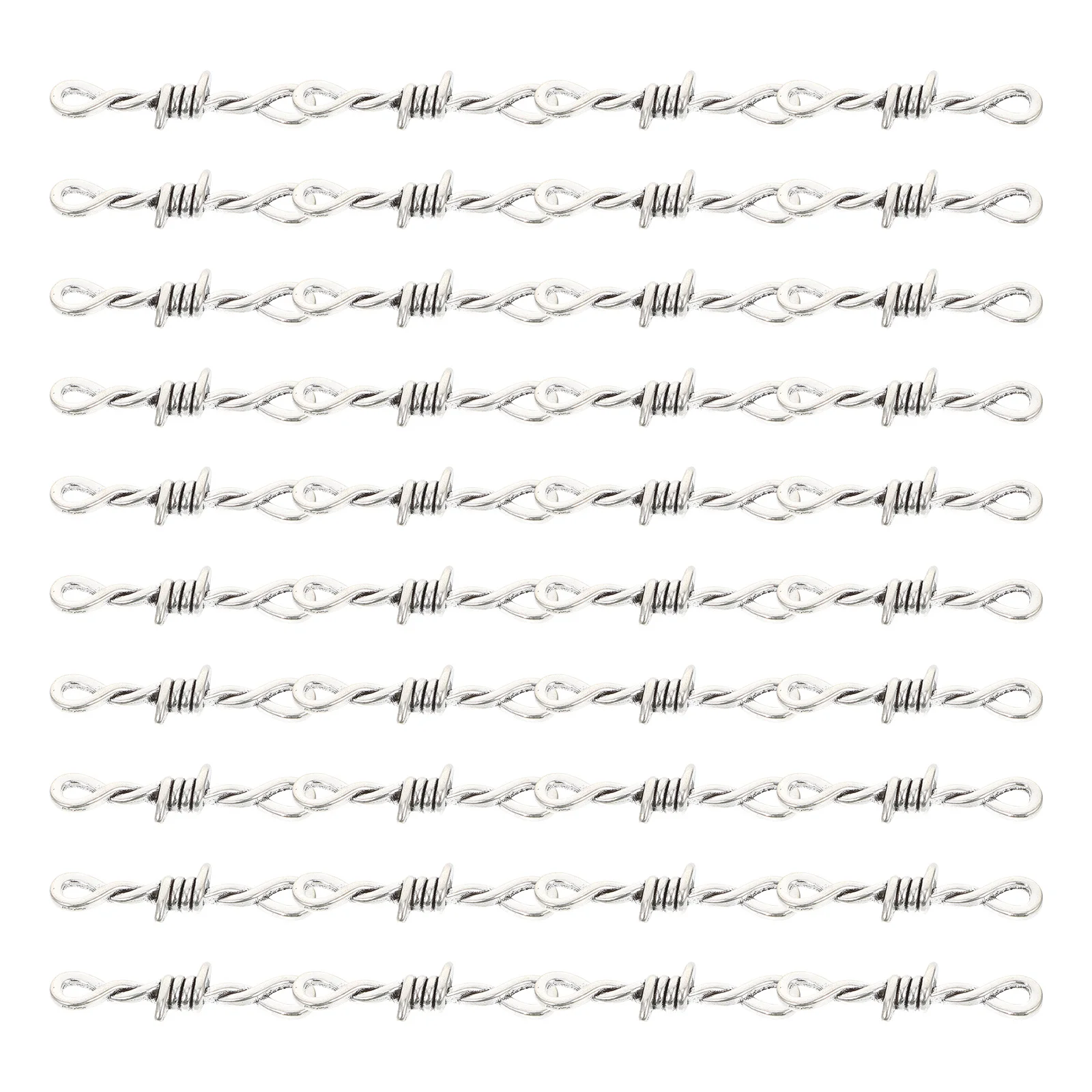 

60 Pcs DIY Accessories Jewelry Charm Charms for Making Accessory Necklaces Bracelets Fashion Punk Supplies