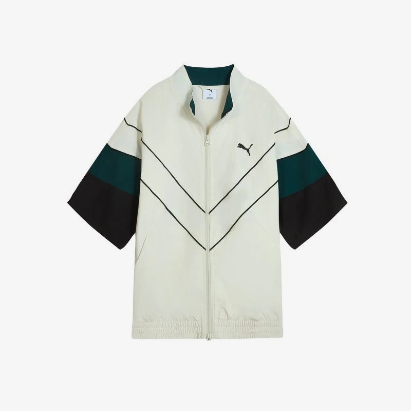 Puma genuine Retro Colorblock unisex short sleeved jacket 634276-05