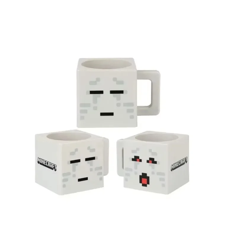 New Hot Minecraft 3D Cup 230mlTNT Cup Coolie Afraid of Water Grassland Cup and Alex Mug Novelty Mug Milk Cup