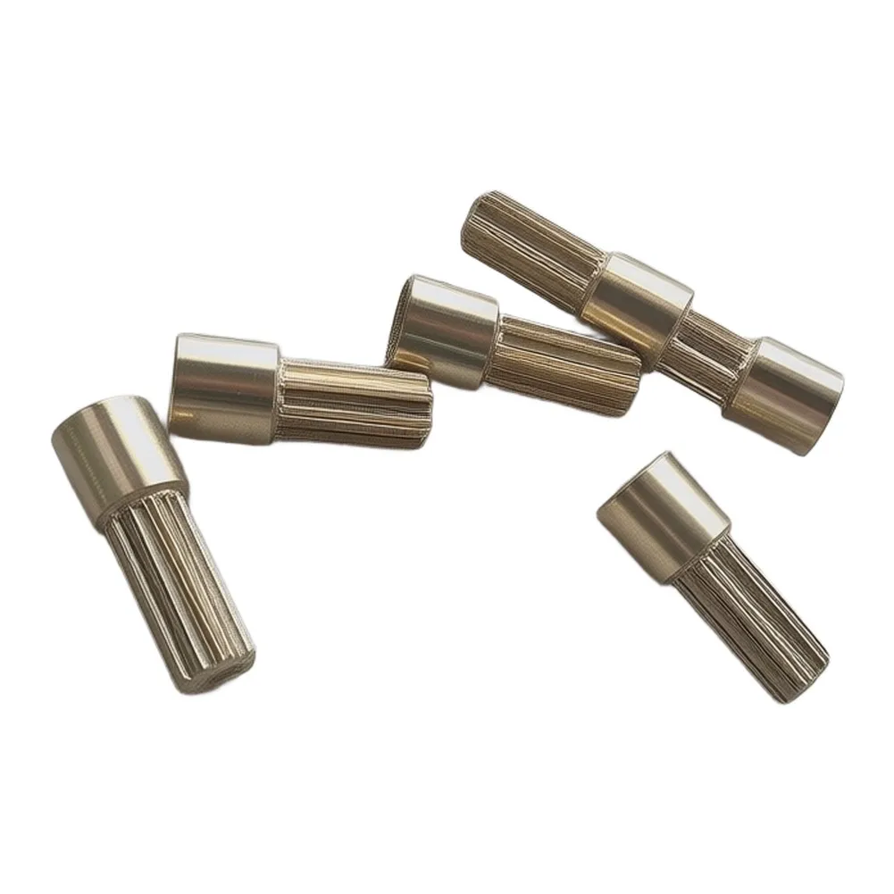 Extension Rod for Faucet Valve Core Using Solid Brass Construction to Fit 9.6mm 24-Tooth Threading Specifications