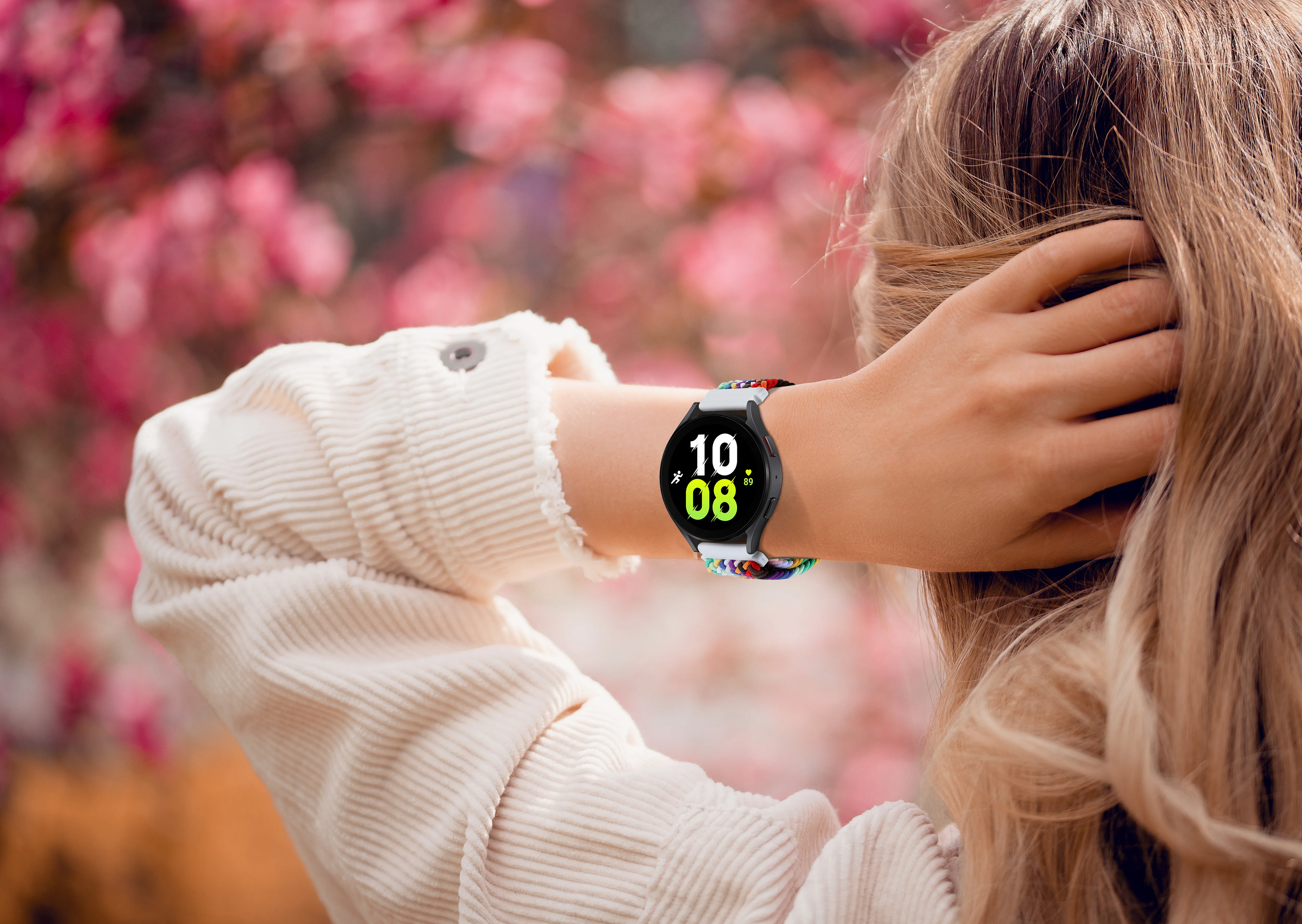 20 mm Armband für Samsung Galaxy Watch 7 6 5 4 40 44 mm/Galaxy Watch FE 6 4 Classic 43 47 mm Armband Magnetschnalle Bandarmband