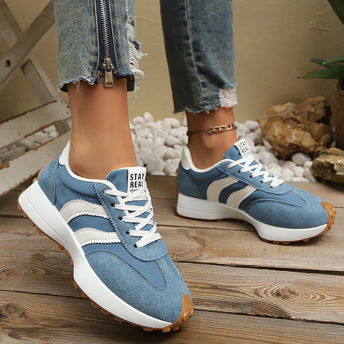 Women Sneakers Spring New Casu - Outdoor Sport With Sticks review and price