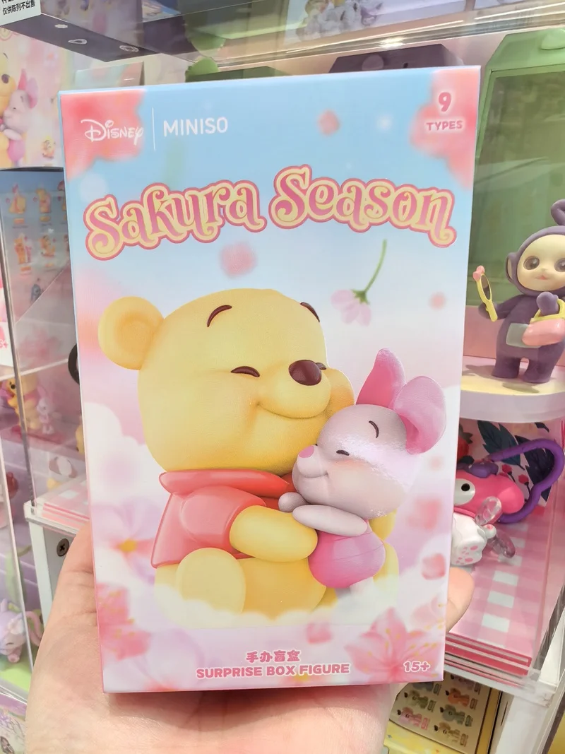 ディズニー くまのプーさん 桜シリーズ 春のハニー ブラインドボックス 可動フィギュア付き コレクタブルドール コレクタブルドール