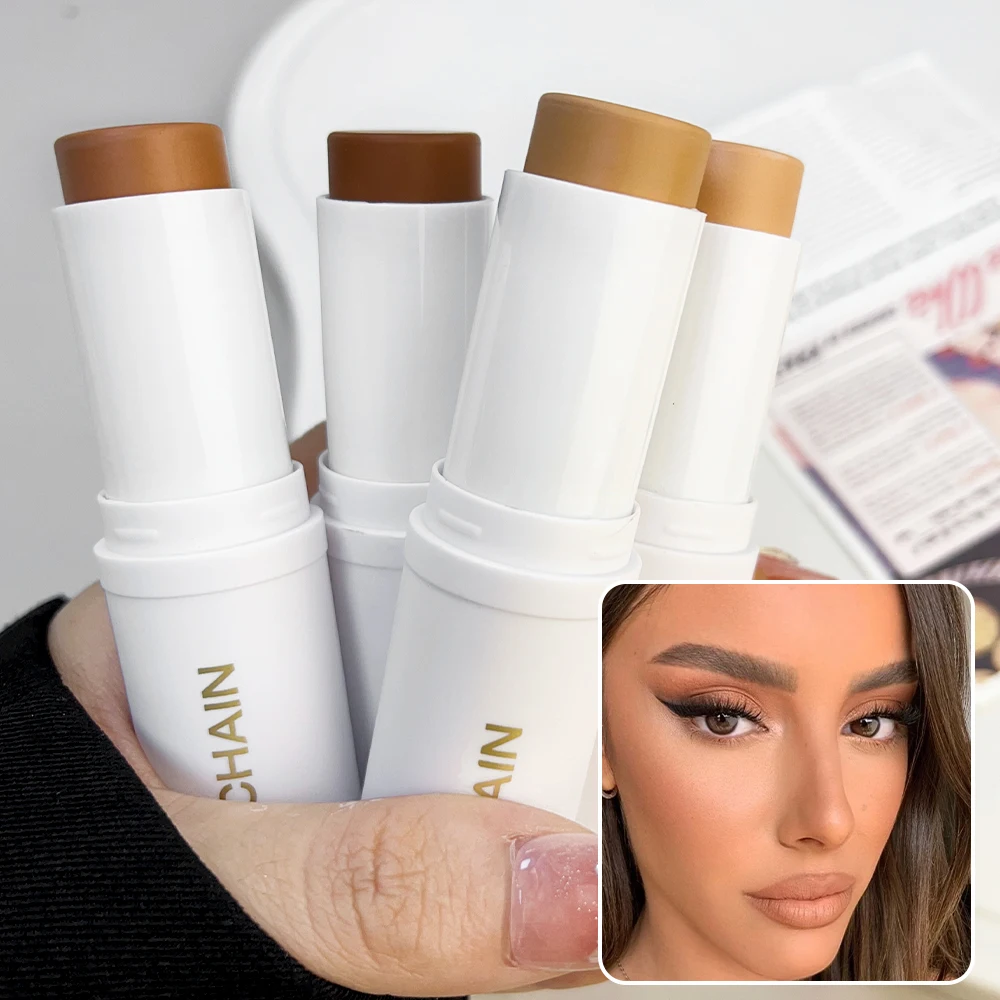 Fleuren Contouren Stok Donkere Kringen Corrector Contour Oogstok Matte Duurzame Gezicht Bronzer Accentueren Make-Up Waterdicht Gezicht