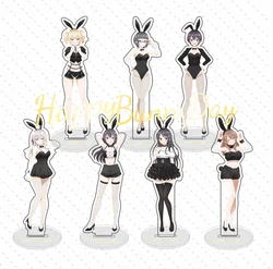 Anime Alya Sometimes Hides Her Feelings In Russian Alisa Mikhailovna Kujou Acrylic Stand Happy Bunny Day Desktop Stand Model