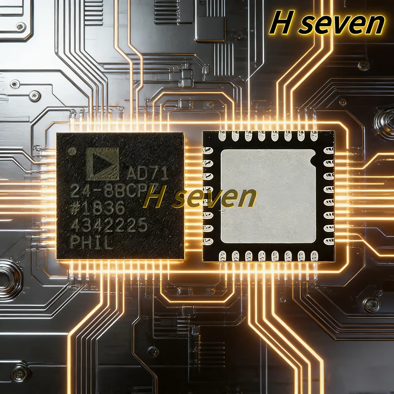 5-10pcs/lot New Original AD7124-8BCPZ LFCSP-32 24-bit Σ-Δ Analog-to-Digital Converter