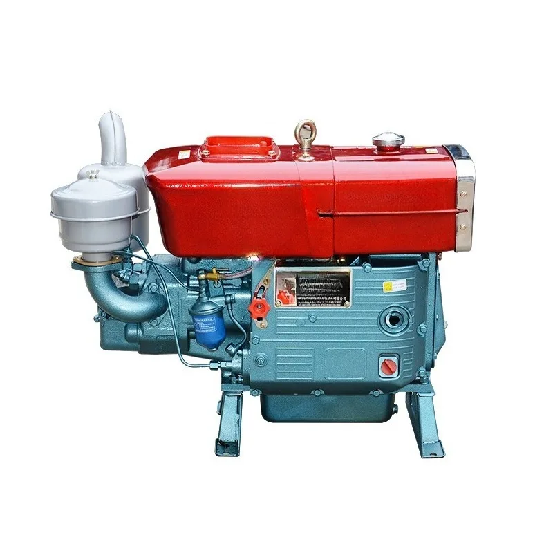 Marine agricultural horizontal bar water-cooled electric start, diesel engine