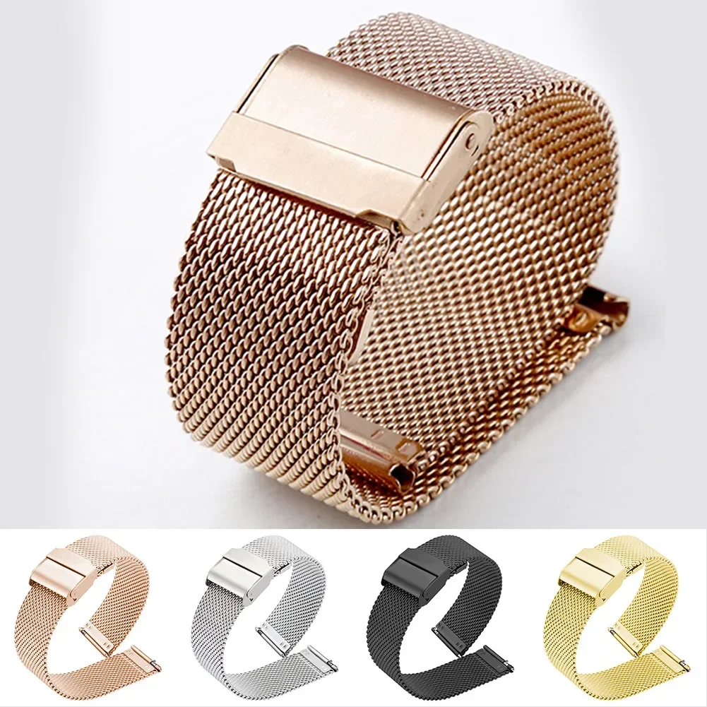 Milanese Loop Strap Universal Watch Band Bracelet Strap Quick Release 10-22MM Belt Bracelet Watch Series