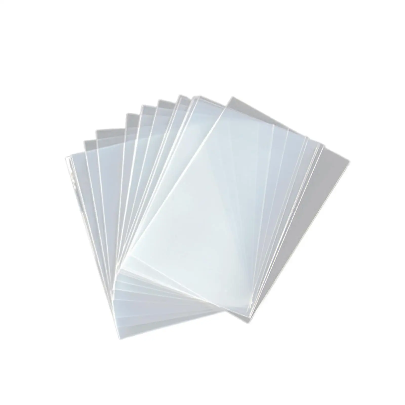 カードスリーブ、多用途のポータブル軽量防水クリアカードケース、野球カードトレーディングカード用カードプロテクター