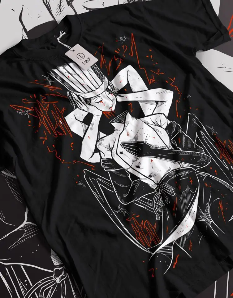 

Рубашка унисекс с принтом «падающий дьявол»