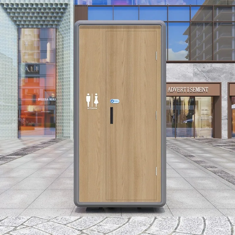 Durable and Practical Mobile Toilet Unit with Pre-Installed Water System, Sink, and Ventilation for Outdoor Festivals and Camps - view 2