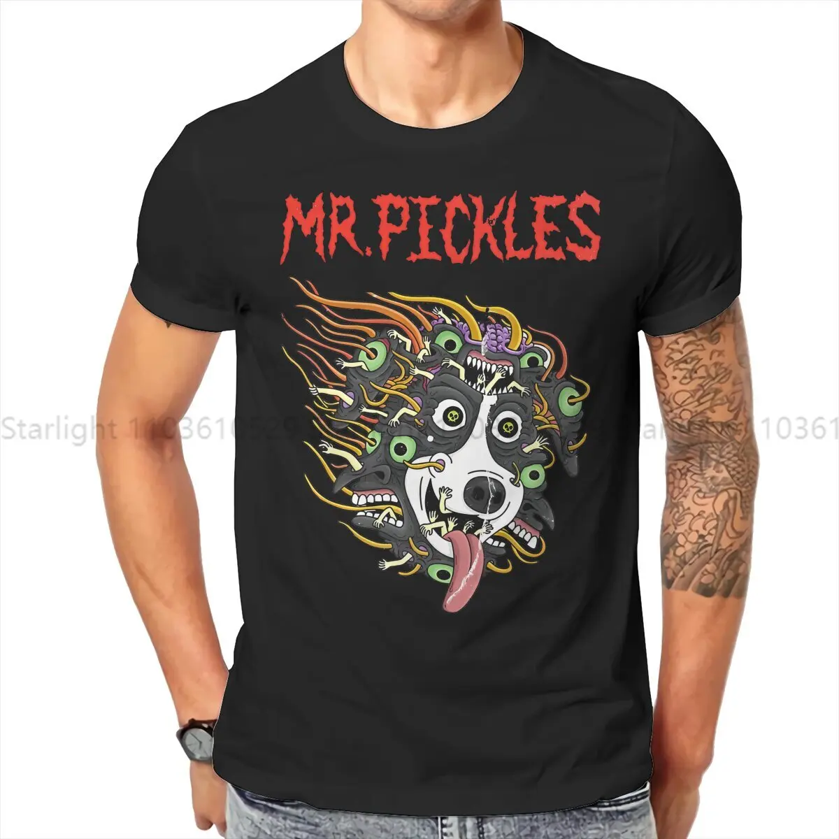 Thrash Tacular Hip Hop TShirt Mr Pickles Casual T Shirt Summer T-shirt For Men Women