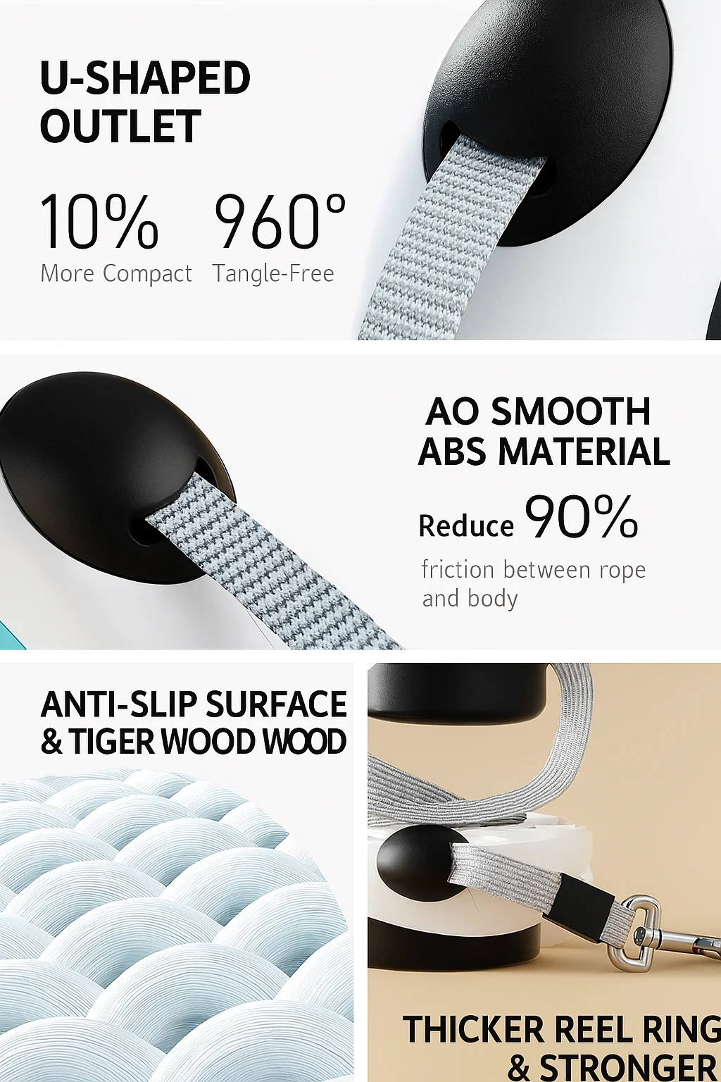 Trela para cães com freio de u - Retractable Dog Leash avaliação e preço