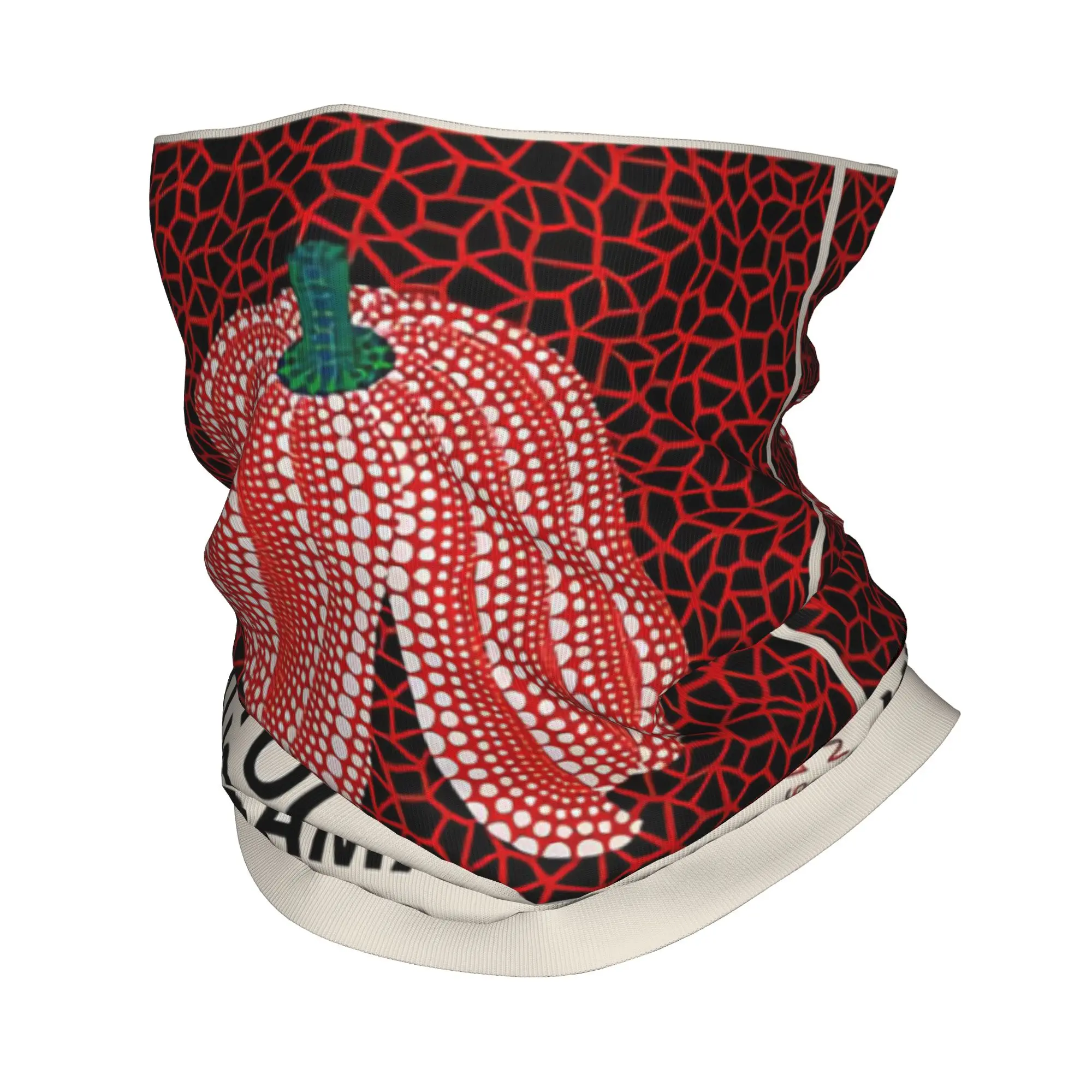 Yayoi Kusama Pumpkin Abstract Art Neck Gaiter Women Men UV Face Shield Winter  Bandana Scarf for Cycling