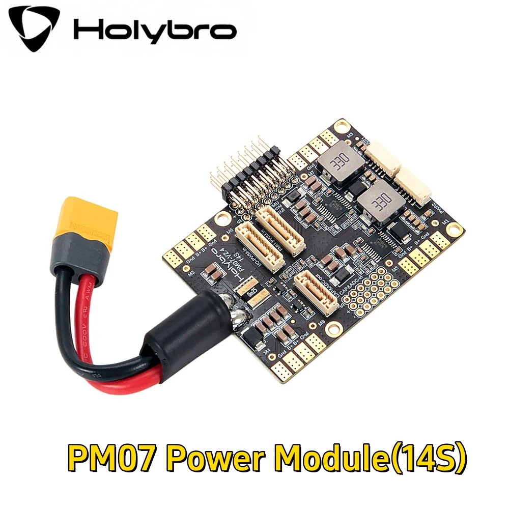 

HolyBro PM07 Power Management Module 5V UBEC 2-12S Input Compatible with Pixhawk 4 PX4 RC FPV Racing Drone Parts