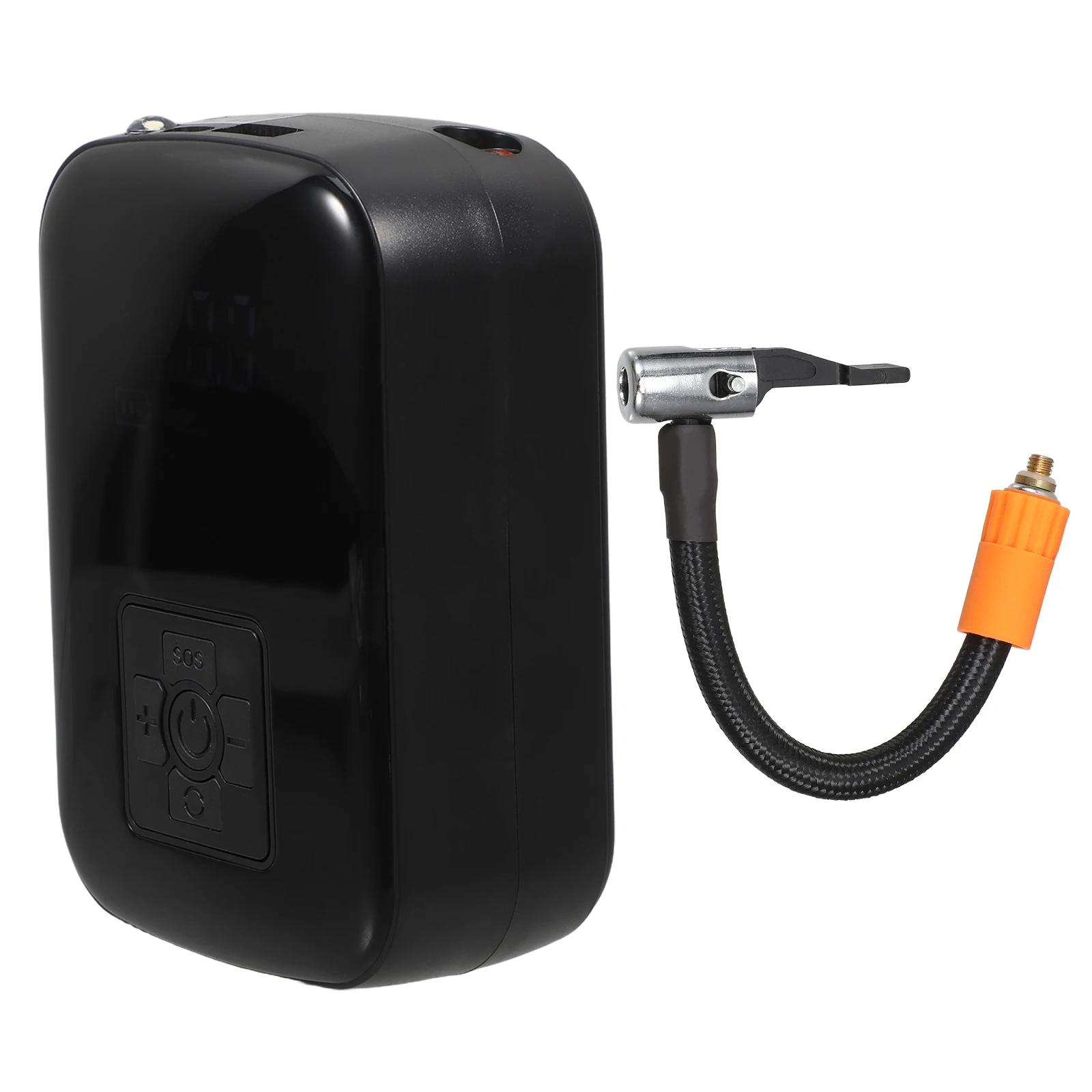 

Car Air Pump Compressor Black Mini Electric Inflator Travel Portable Bike Tire Mattress Inflate Device USB Rechargeable Pressure