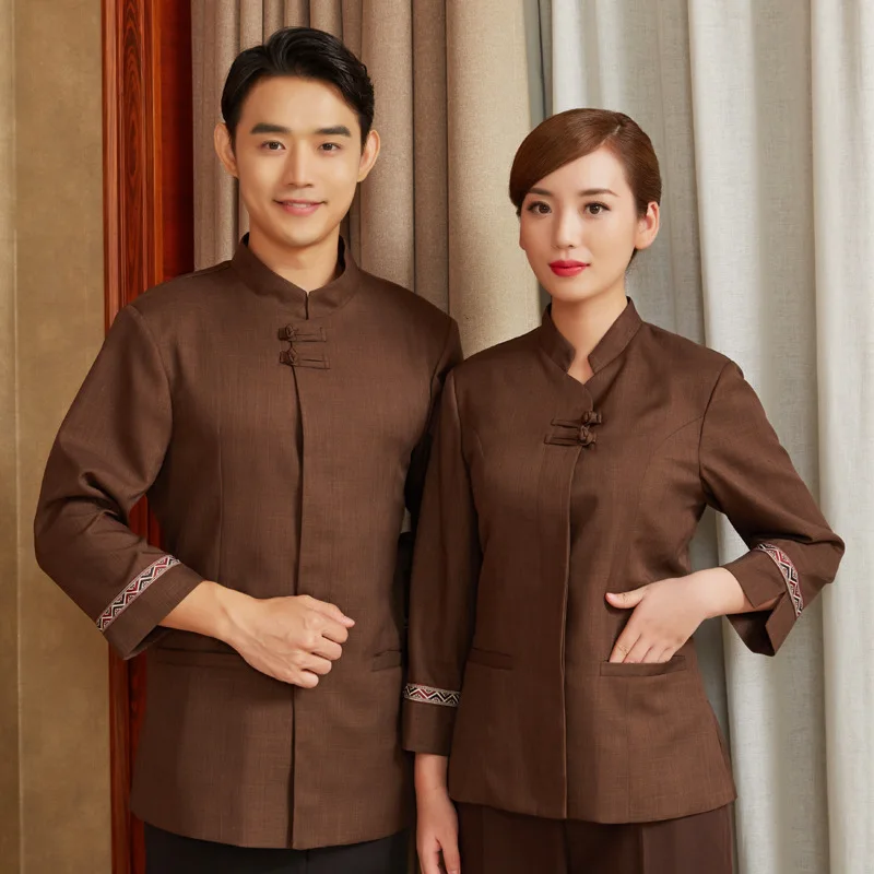 property-cleaning-uniform-long-sleeve-set-for-female-staff-hotel-room-workwear-autumn-and-winter-attire-for-hotel-staff-clean