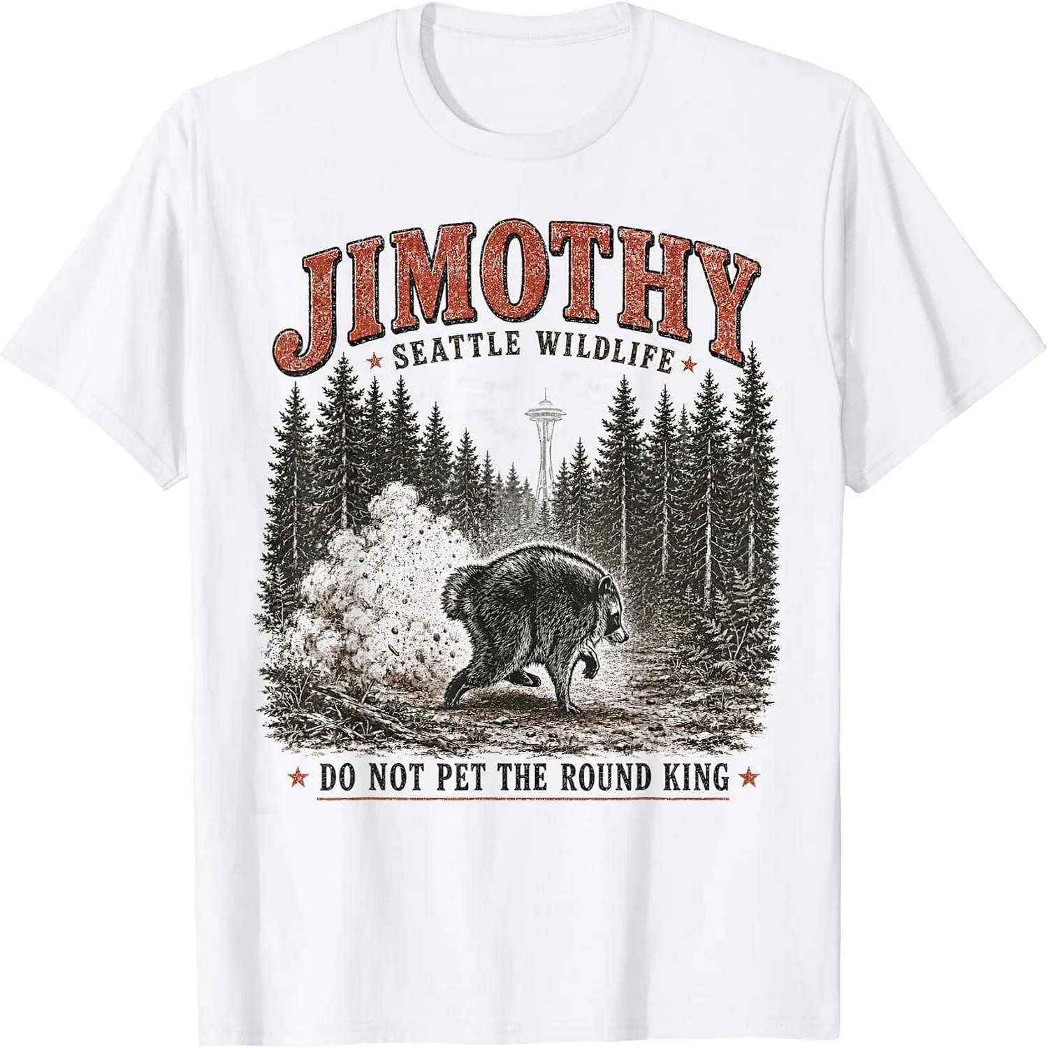 Funny Jimothy Viral Raccoon Shirt T-Shirt