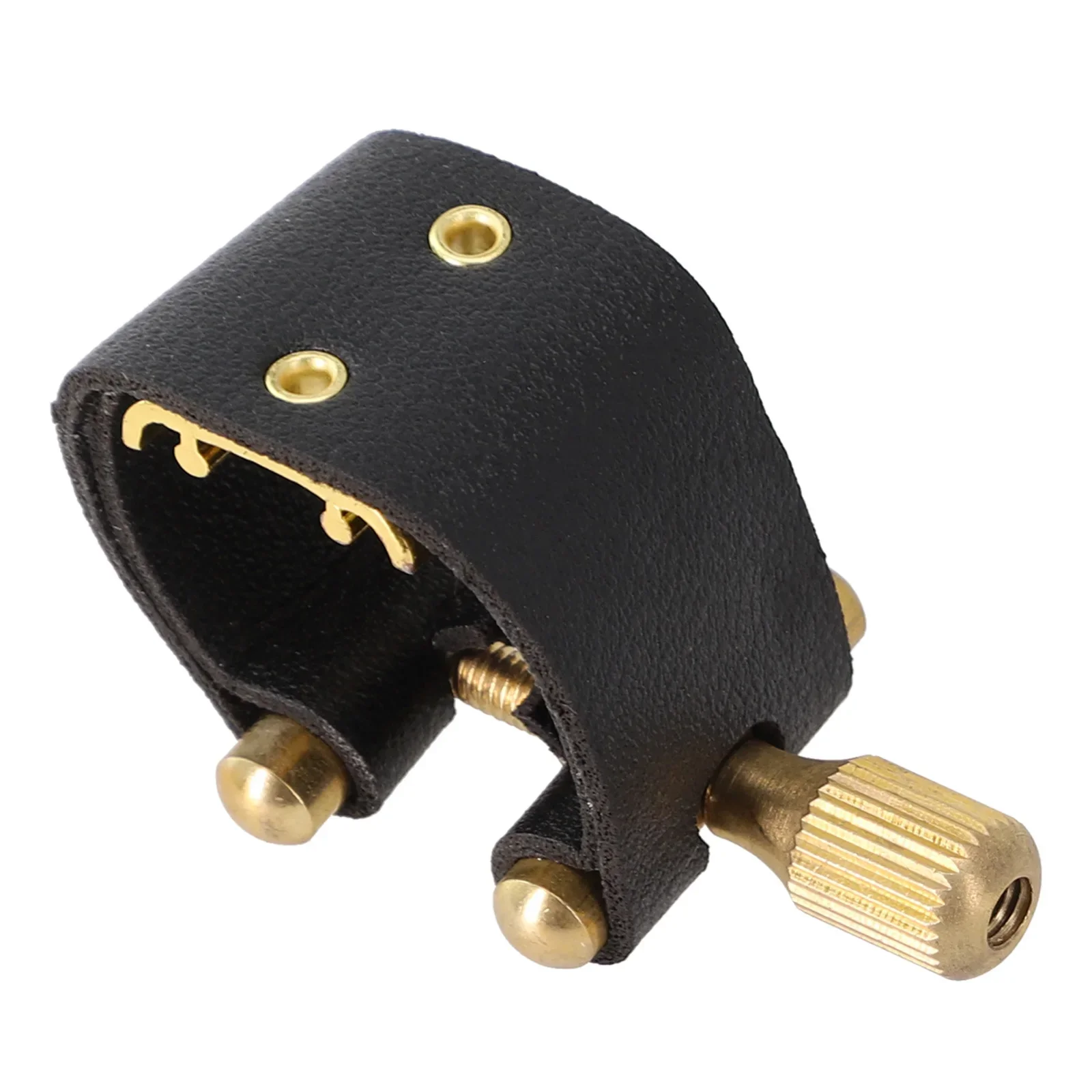 Mouthpiece Ligature Soprano Sax Mouthpiece Saxophone 1pc Black Fastener Clip For Soprano Sax High Quality