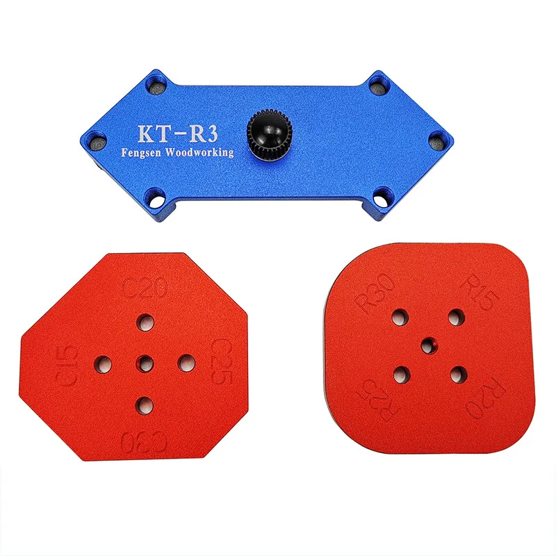 

KT-R3 woodworking arc positioning template, woodworking rounded corner R corner, arc template