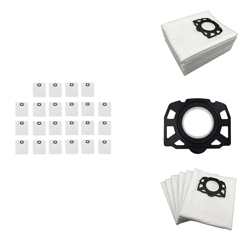 ケルヒャー掃除機の交換用ダストバッグ,掃除機アクセサリー,mv4,mv5,mv6,wd4,wd5,wd6