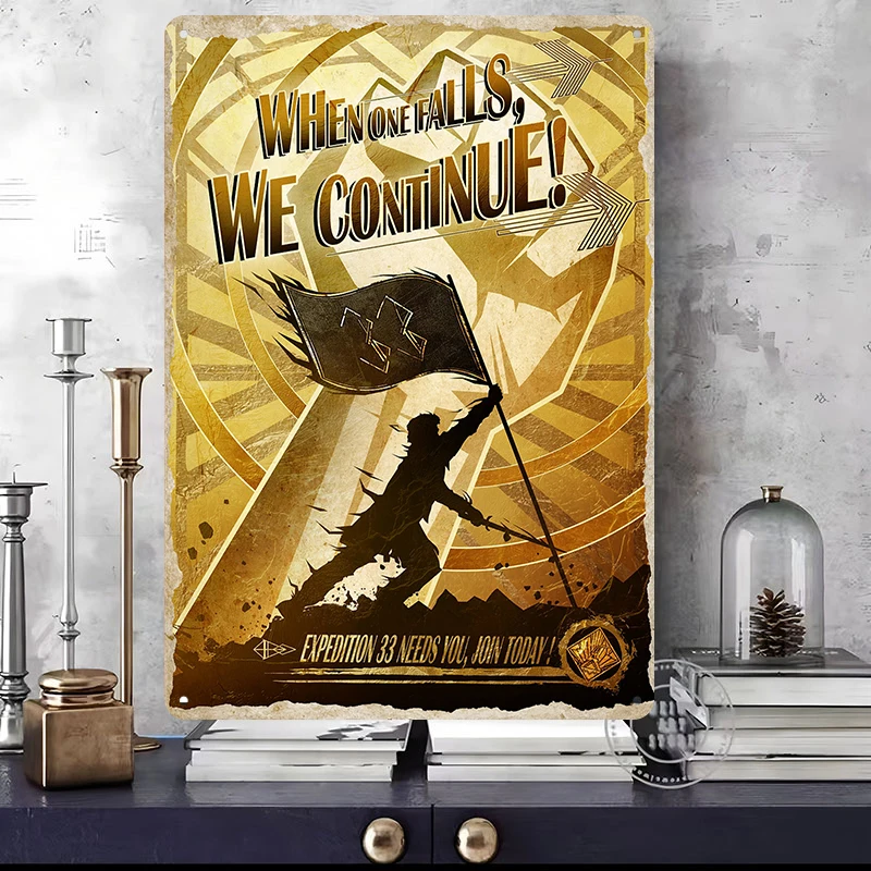Expedition 33 Metal Posters Cu - đánh giá và giá Retro Poster Gaming