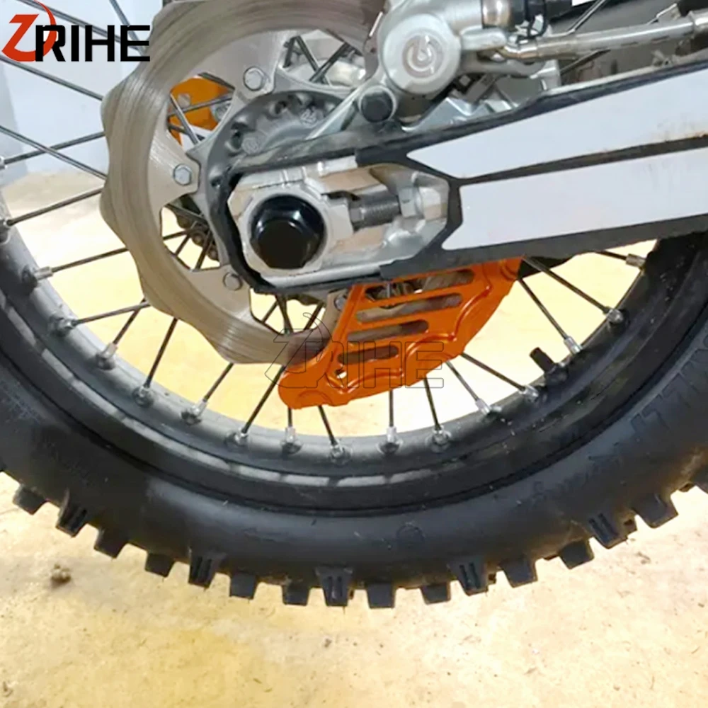 CNC ل Husqvarna/Husaberg 125 200 250 300 350 400 450 525 530 560 EXC EXCF SXF XC XCF XCW الخلفية الجبهة قرص فرامل الحرس حامي #2