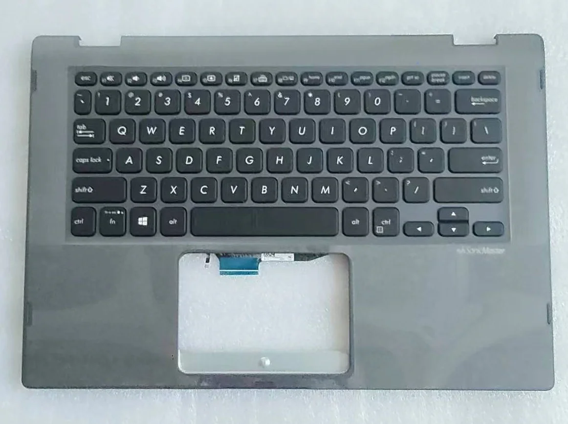 Imagem -01 - Teclado para Asus Vivobook Asus Vivobook 14 Tp412ua Sf4100 Tp412f Tp412 c Case teclado para asus vivobook asus vivobook 14 tp412ua sf4100 tp412f tp412 c case 01