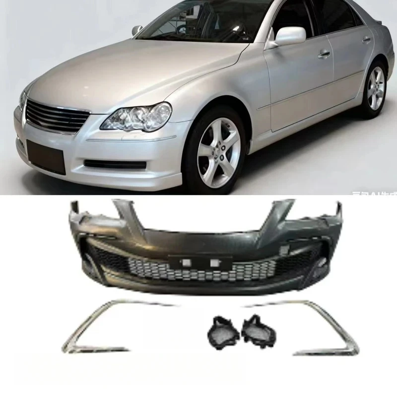 

Hot Selling PP Plastic Car Bumper Front Bumper for Reiz Mark X 2005-2009 Modified 2018 Style Car Bodykit