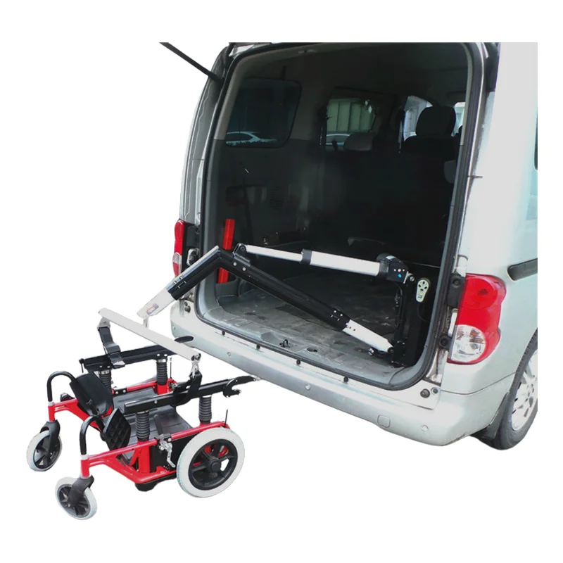 

Emark Certified 100kg Capacity Car Lift Wheelchair Hoist to Lift Wheelchair Into Car Trunk