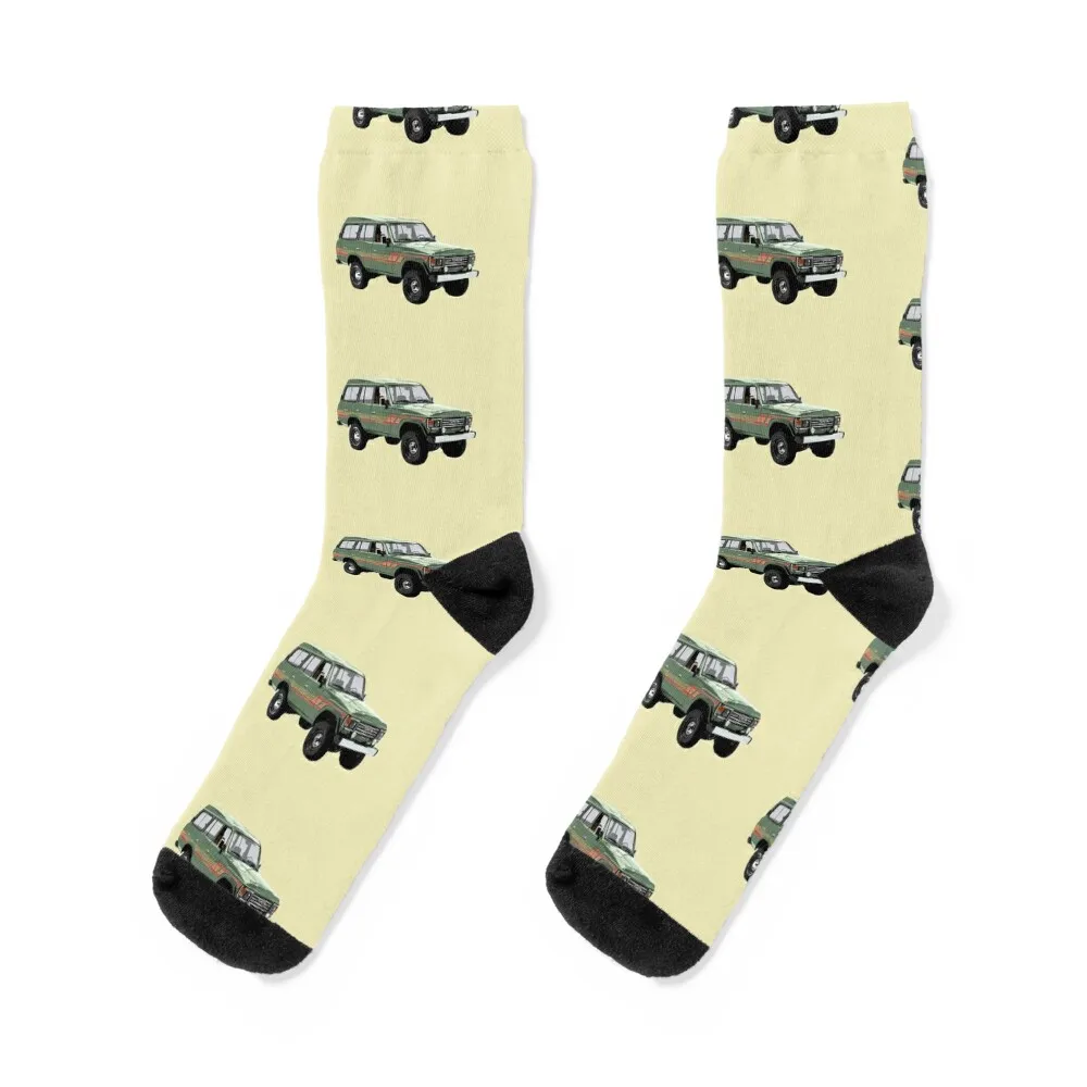 Toyota Land Cruiser 60 series Socks New year's Toe sports Luxury Woman Socks Men's