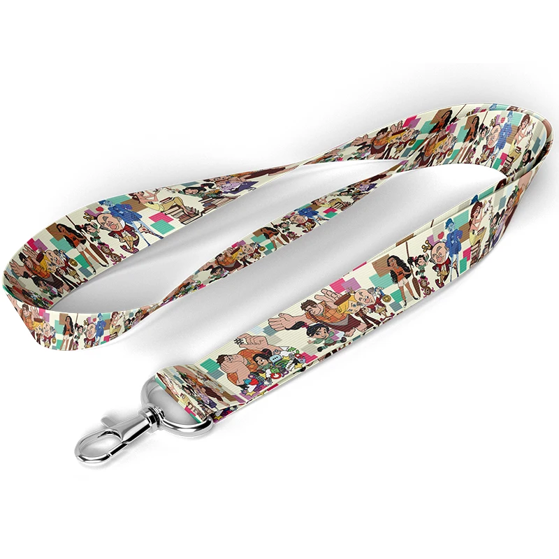 열쇠용 만화 끈, 목 스트랩, ID 카드, 체육관 전화 스트랩, USB 배지 거치대, DIY 행잉 로프, 분실 방지 랜야드, A3629 패션