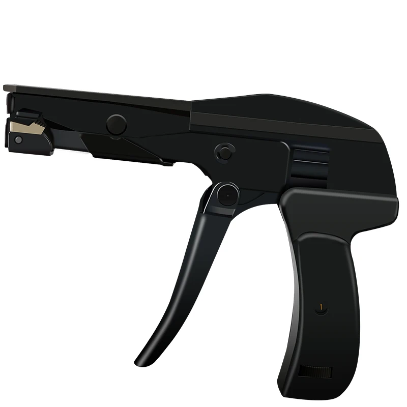 Topforza Cable Tie Gun Tighten and Cut Plastic Nylon Cable Ties Die-Cast Steel Clean Cut Flush Cut Zip Tie Hand Tools