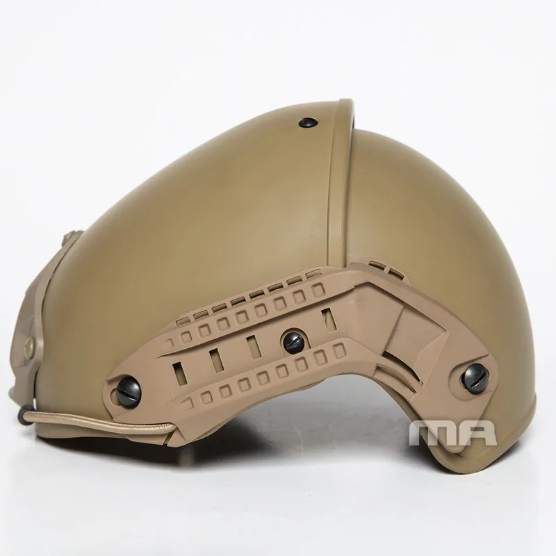 Tactical CP AF Helmet for Outdoor Sports, DE MC, Limited Edition for Airsoft Hunting, Riding, Wargame, Sports Protection