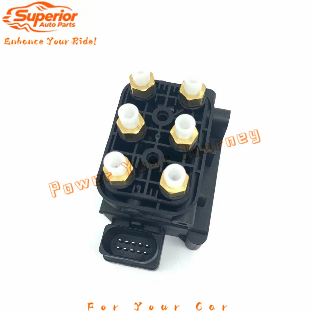 

New Air Suspension Compressor Solenoid Valve Block 7L0698014 7P0698014 For Audi Q7 Porsche Cayenne VW Touareg