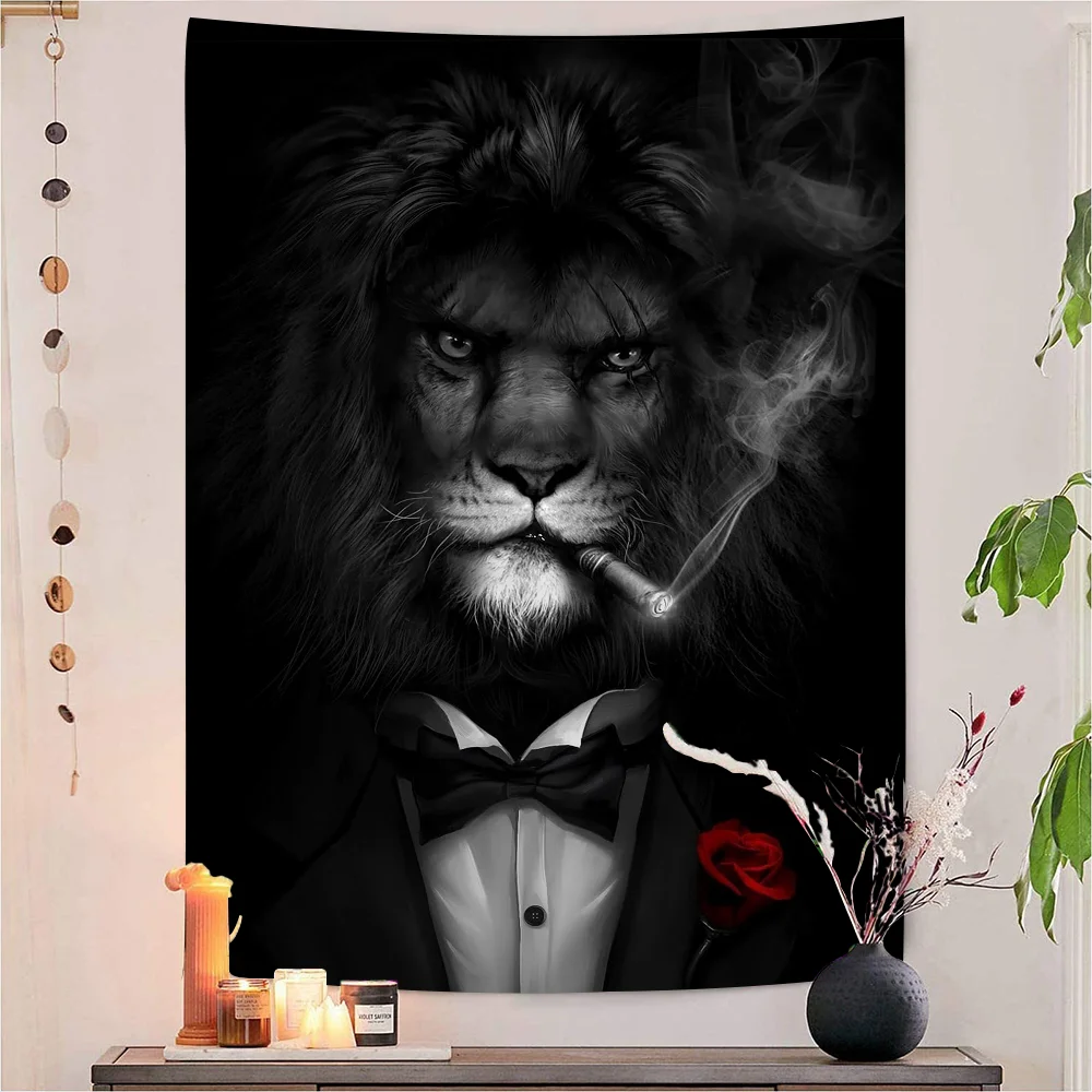 

Animal World DIY Wall Tapestry Bohemian Wall Tapestries Mandala Home Decor