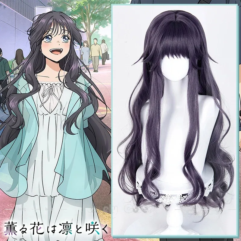 사이애니메 카오루 하나와 린 토 사쿠 카오루코 와구리 코스프레 의상 가발 교복 플리츠 스커트 JK 슈트 여성 소녀용 페스티벌