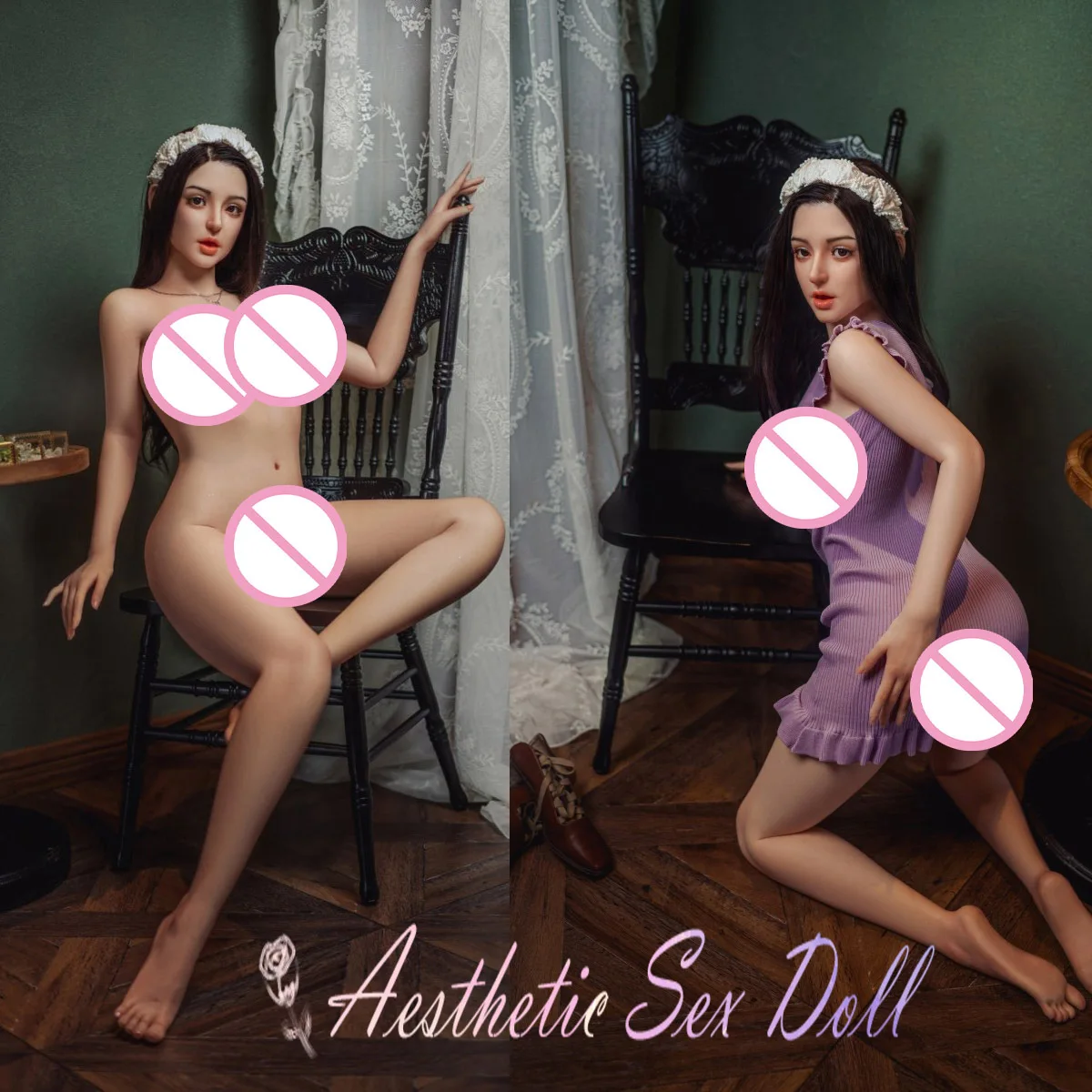 170cm, big breasts and buttocks, real vagina and anus cast. This is a sex doll that can be inserted into three holes and can be