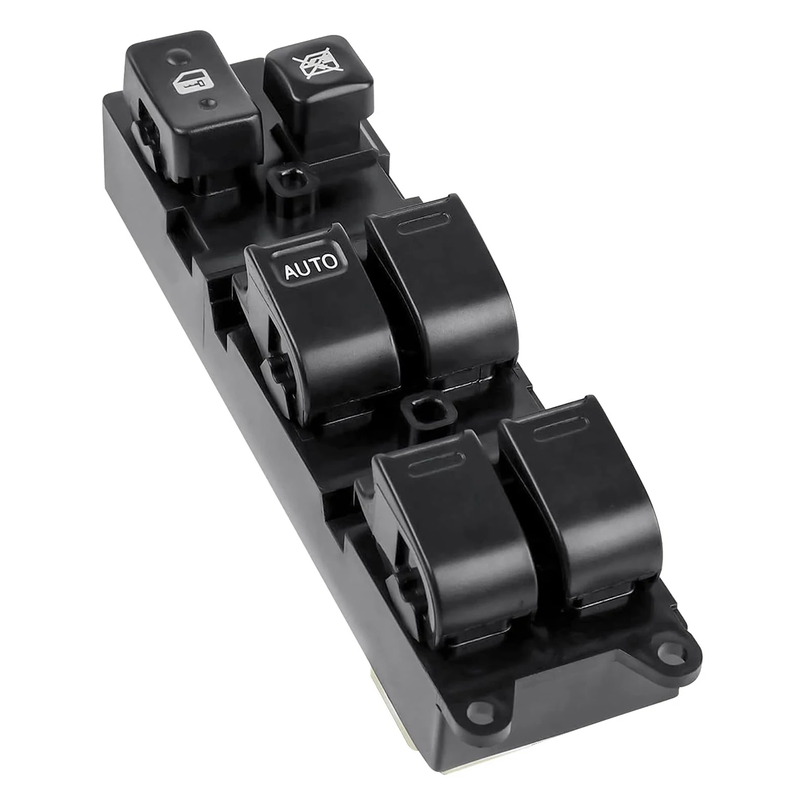 LHD para Toyota Land Cruiser Camry 1991-1995 interruptor de ventanilla eléctrica del lado del conductor delantero Compatible con 84820-33060 84820-32150