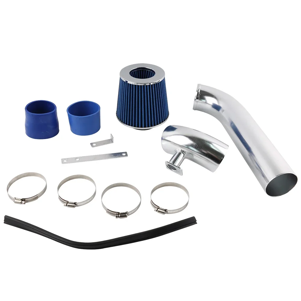 

Racing Car Air Intake Induction Kit Cold Air Intake Pipe + Blue Filter For 1992-98 BMW E36 3-Series 323 I6